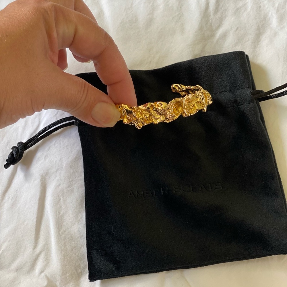 Gold cuff